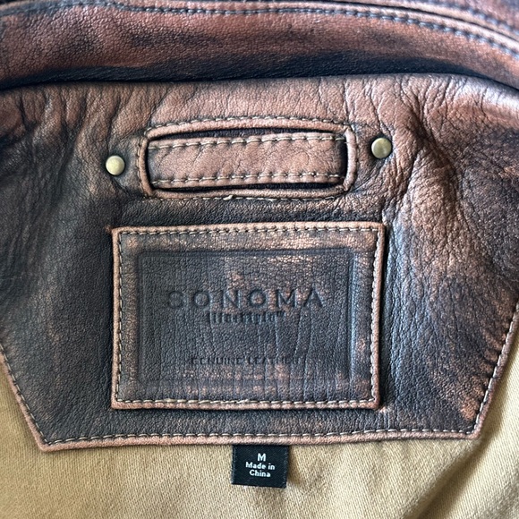 SONOMA | LETHER JACKET | M - Picture 4 of 17